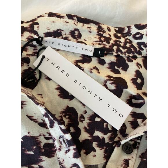 Three Eighty Two Ashton Button Front Mini Dress - Picture 5 of 7